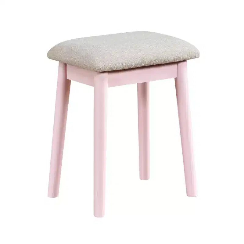 Table de toilette de luxe avec magnifique miroir et lumières, coiffeuse de rangement avec tiroirs et tabouret, ensemble de table de maquillage de princesse pour chambres à coucher