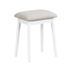 Table de toilette de luxe avec magnifique miroir et lumières, coiffeuse de rangement avec tiroirs et tabouret, ensemble de table de maquillage de princesse pour chambres à coucher