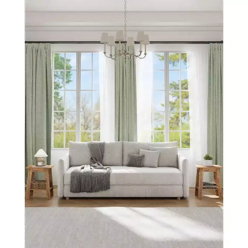 Table d'appoint, Petite table d'appoint, Chevet avec étagère de rangement à 2 niveaux, Lot de 2 tables d'appoint étroites pour Salon, Petits espaces, Chambre Marron