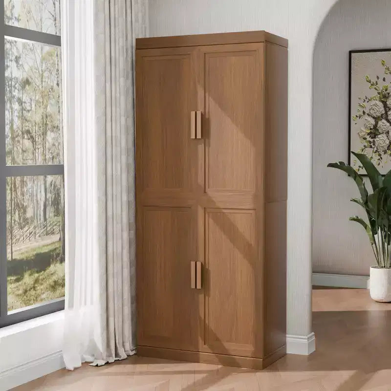 Meuble de Rangement d'Appoint avec Étagères Réglables, Buffet – 36H x 31L