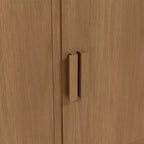 Meuble de Rangement d'Appoint avec Étagères Réglables, Buffet – 36H x 31L