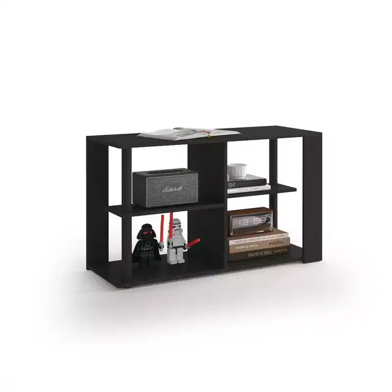 HOMLUX 3-Tier Coffee Table with Open Shelves Small End Side Table for Living Room Bedroom